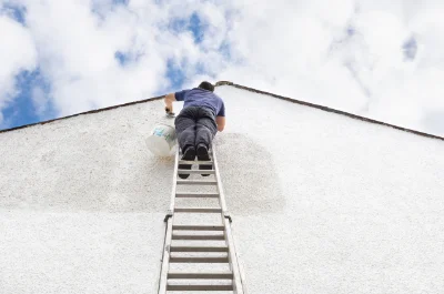 Peinture extérieure à Allos — façades et ravalement